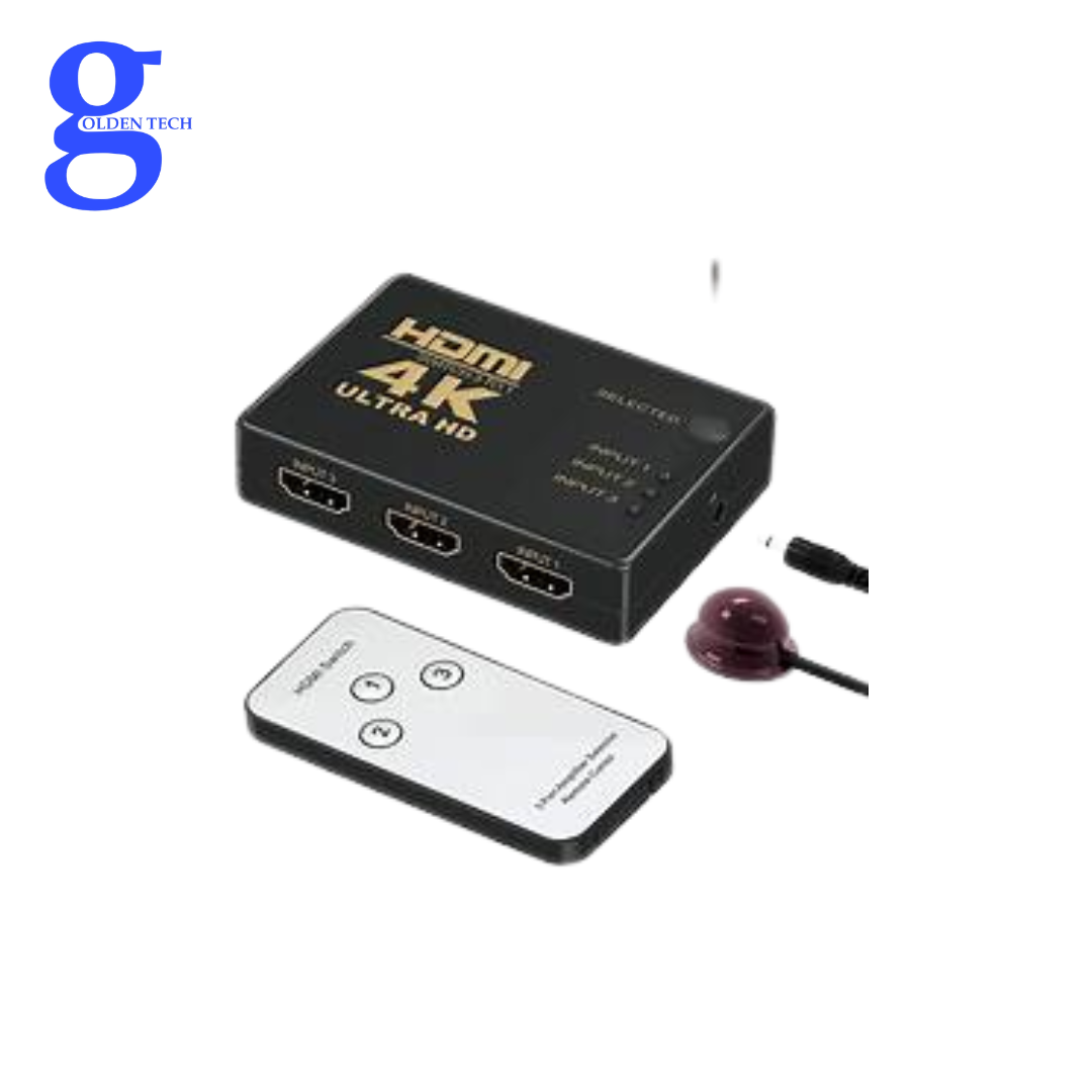 HDMI Switch 3-Port 4K