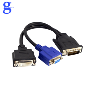 CABLE DVI 59PIN TO VGA+DVI