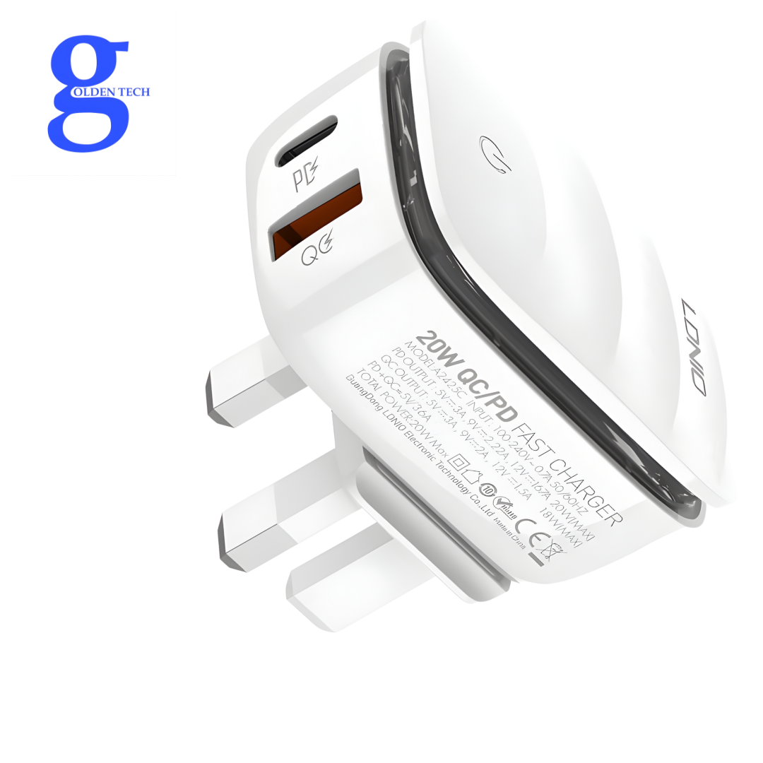 CHARGER LDNIO 20W A2425C - الصورة 2