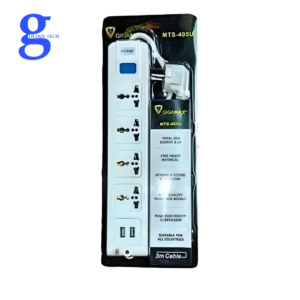 POWER STRIP GIGAMAX MTS-405 2USB