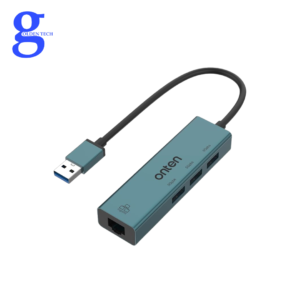 ONTEN USB 3 4-Port Hub + LAN (ONT-U5220)