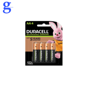 BATTERY DURACELL AA RECHARGER 4PCS