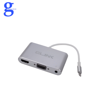 LIGHTINING TO HDMI + VGA  CONVERTER GLINK GL-010