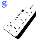 POWER STRIP GIGAMAX 4PORT+USB +TYPEC MTS-B405U