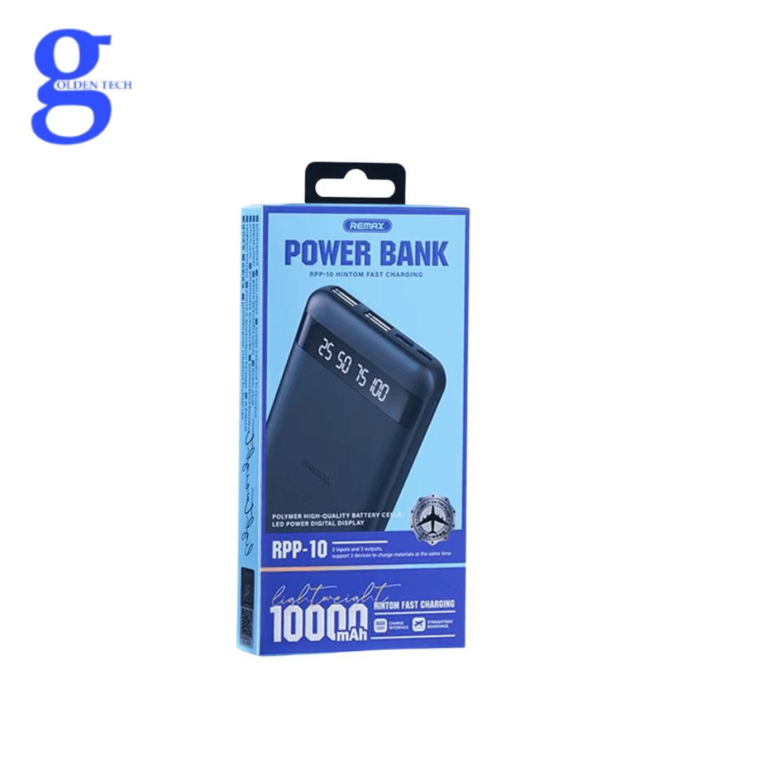 POWER BANK REMAX RPP-10 10000mAh
